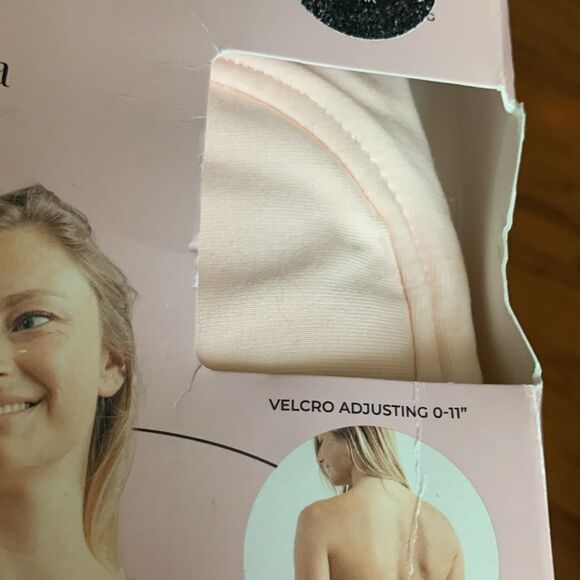 Size XS-Large Adjustable light Pink Hands-free Pumping Bra.  NWT - Picture 7 of 10